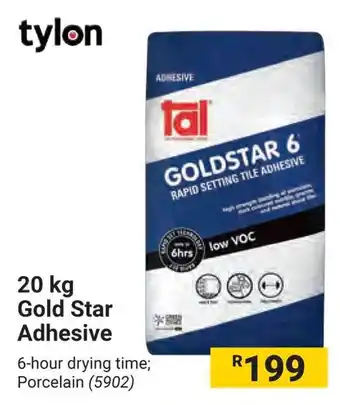 Builders Warehouse Tylon Gold Star Adhesive offer