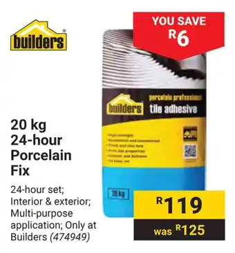 Builders Warehouse 24-hour Porcelain Fix offer