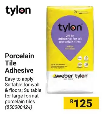 Builders Warehouse Tylon Porcelain Tile Adhesive offer