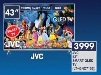 President Hyper JVC 43" Smart QLED TV offer