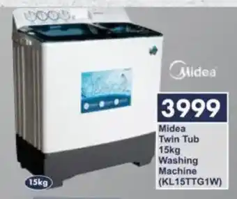 President Hyper Midea Twin Tub Washing Machine offer