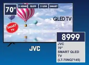 President Hyper JVC 70" Smart QLED TV offer