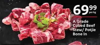 Oxford Freshmarket A Grade Cubed Beef Stew/ Potjie Bone In offer