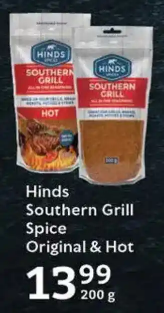 Oxford Freshmarket Hinds Southern Grill Spice Original & Hot offer