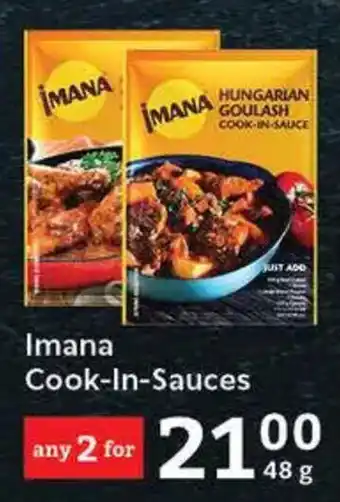 Oxford Freshmarket Imana Cook-In-Sauces offer