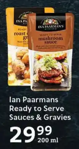 Oxford Freshmarket lan Paarmans Ready to Serve Sauces & Gravies offer