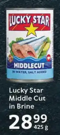 Oxford Freshmarket Lucky Star Middle Cut in Brine offer