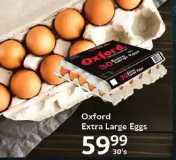 Oxford Freshmarket Oxford Extra Large Eggs offer