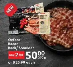 Oxford Freshmarket Oxford Bacon Back/ Shoulder offer