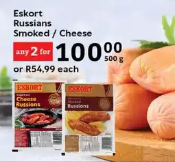 Oxford Freshmarket Eskort Russians Smoked/Cheese offer