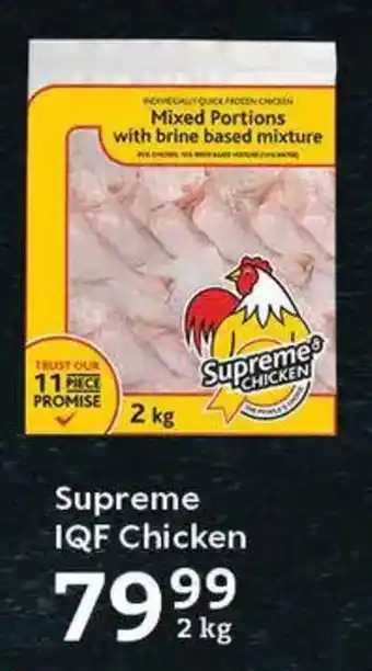 Oxford Freshmarket Supreme IQF Chicken offer