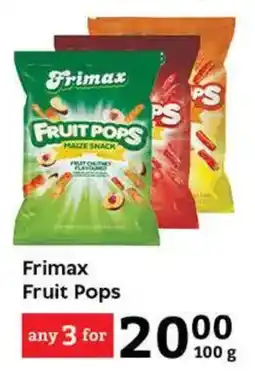 Oxford Freshmarket Frimax Fruit Pops offer