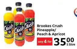 Oxford Freshmarket Brookes Crush Pineapple/ Peach & Apricot offer