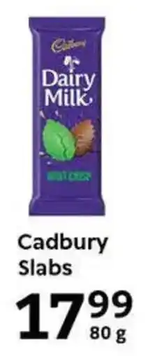 Oxford Freshmarket Cadbury Slabs offer