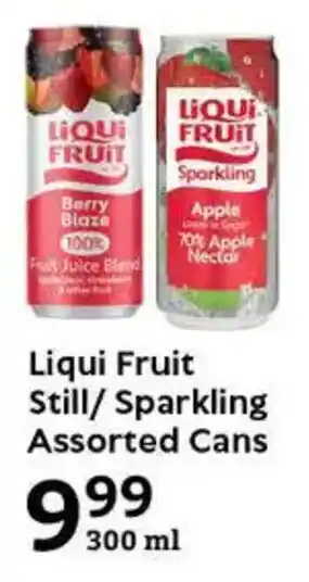 Oxford Freshmarket Liqui Fruit Still/ Sparkling Assorted Cans offer