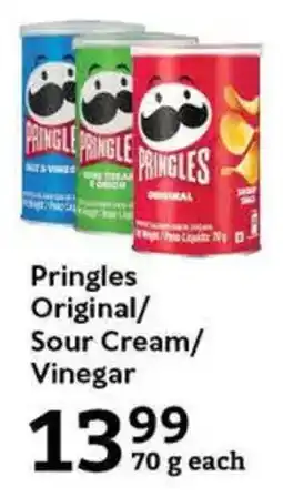 Oxford Freshmarket Pringles Original/ Sour Cream/ Vinegar offer