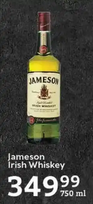 Oxford Freshmarket Jameson Irish Whiskey offer