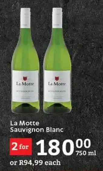 Oxford Freshmarket La Motte Sauvignon Blanc offer