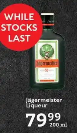 Oxford Freshmarket Jägermeister Liqueur offer