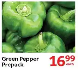 Oxford Freshmarket Green Pepper Prepack offer