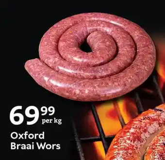 Oxford Freshmarket Oxford Braai Wors offer