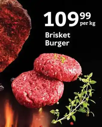 Oxford Freshmarket Brisket Burger offer