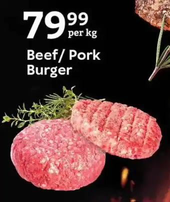 Oxford Freshmarket Beef/ Pork Burger offer