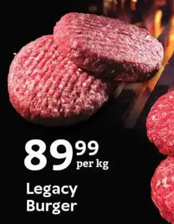 Oxford Freshmarket Legacy Burger offer