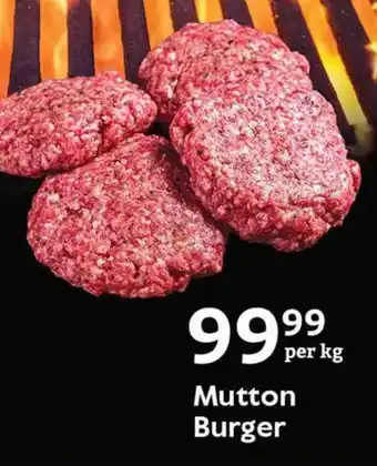 Oxford Freshmarket Mutton Burger offer