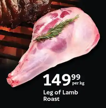 Oxford Freshmarket Leg of Lamb Roast offer