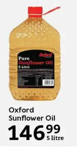 Oxford Freshmarket Oxford Sunflower Oil offer