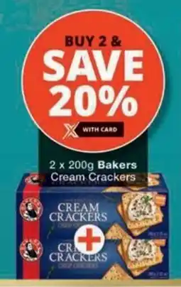 Checkers Hyper Bakers Cream Crackers offer