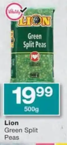 Checkers Hyper Lion Green Split Peas offer