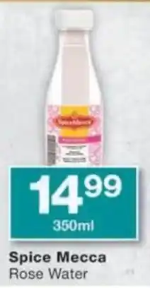 Checkers Hyper Spice Mecca Rose Water offer