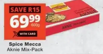 Checkers Hyper Spice Mecca Aknie Mix-Pack offer