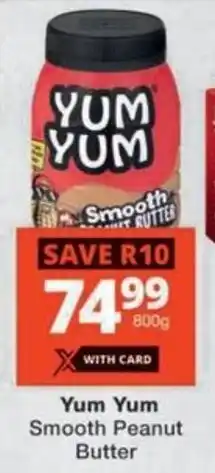 Checkers Hyper Yum Yum Smooth Peanut Butter offer