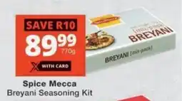 Checkers Hyper Spice Mecca Breyani Seasoning Kit offer