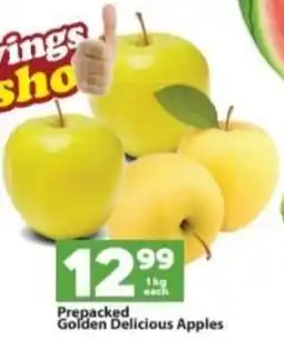 Check Save Prepacked Golden Delicious Apples offer