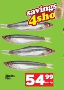 Check Save Sprats Fish offer