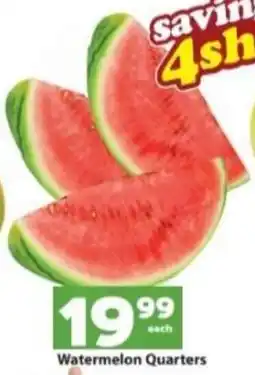 Check Save Watermelon Quarters offer