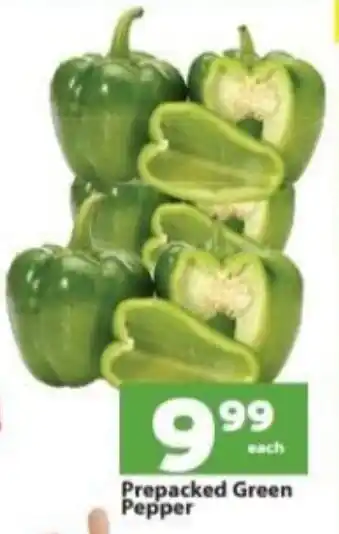 Check Save Prepacked Green Pepper offer