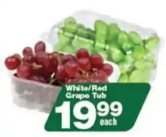 Check Star White/Red Grape Tub offer