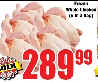 Boxer Superstores Frozen Whole Chicken offer