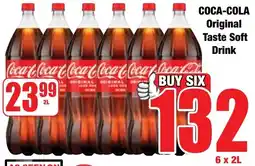 Boxer Superstores COCA-COLA Original Taste Soft Drink offer