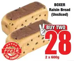 Boxer Superstores BOXER Raisin Bread (Unsliced) offer