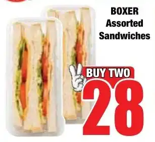 Boxer Superstores BOXER Assorted Sandwiches offer