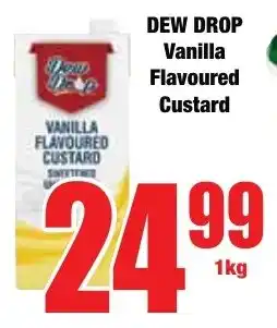 Boxer Superstores DEW DROP Vanilla Flavoured Custard offer