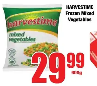 Boxer Superstores HARVESTIME Frozen Mixed Vegetables offer