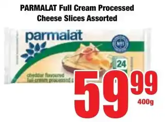 Boxer Superstores PARMALAT Full Cream Processed Cheese Slices Assorted offer