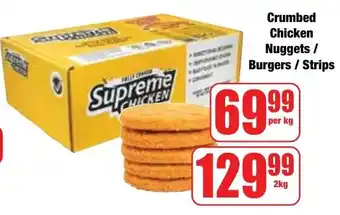 Boxer Superstores Crumbed Chicken Nuggets/ Burgers/ Strips offer